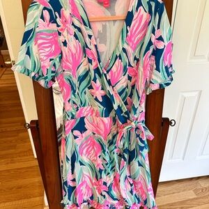 Lilly Pulitzer skirted romper